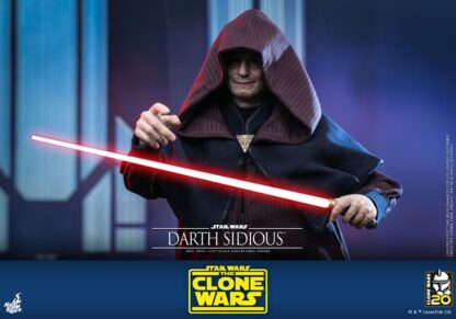 Star Wars: The Clone Wars Actionfigur 1/6 Darth Sidious 29 cm – Bild 20