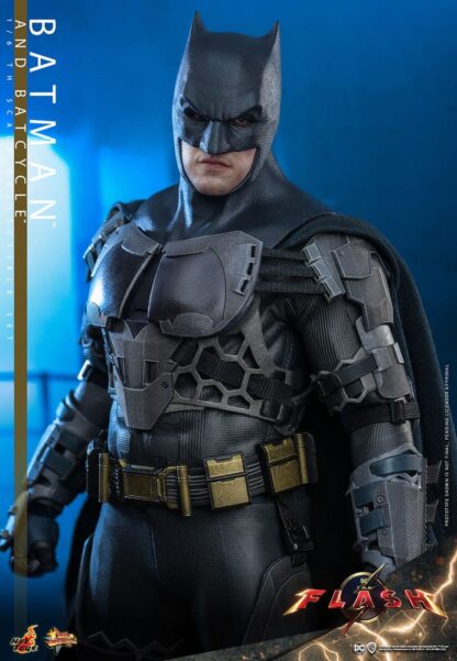 The Flash Movie Masterpiece Actionfigur mit Fahrzeug 1/6 Batman & Batcycle Set 30 cm – Bild 23