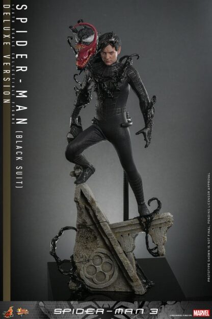 Spider-Man 3 Movie Masterpiece Actionfigur 1/6 Spider-Man (Black Suit) (Deluxe Version) 30 cm – Bild 3