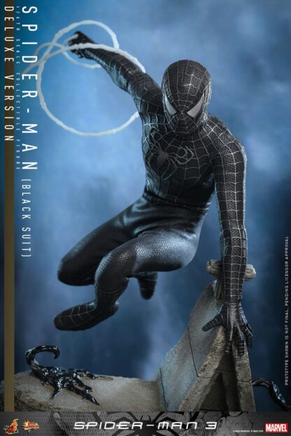Spider-Man 3 Movie Masterpiece Actionfigur 1/6 Spider-Man (Black Suit) (Deluxe Version) 30 cm – Bild 5
