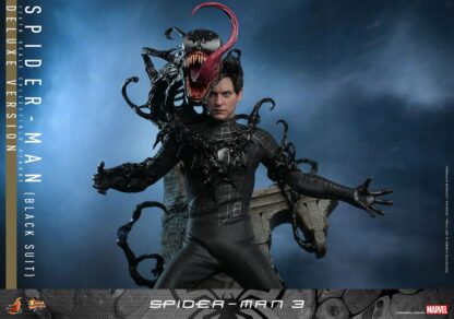 Spider-Man 3 Movie Masterpiece Actionfigur 1/6 Spider-Man (Black Suit) (Deluxe Version) 30 cm – Bild 7