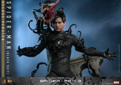 Spider-Man 3 Movie Masterpiece Actionfigur 1/6 Spider-Man (Black Suit) (Deluxe Version) 30 cm – Bild 8