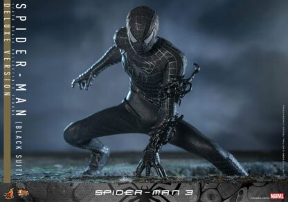 Spider-Man 3 Movie Masterpiece Actionfigur 1/6 Spider-Man (Black Suit) (Deluxe Version) 30 cm – Bild 9