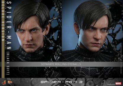 Spider-Man 3 Movie Masterpiece Actionfigur 1/6 Spider-Man (Black Suit) (Deluxe Version) 30 cm – Bild 12