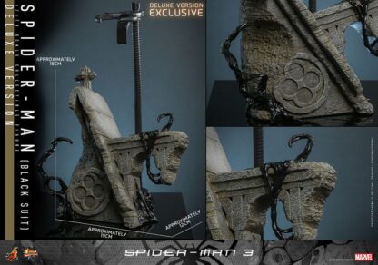 Spider-Man 3 Movie Masterpiece Actionfigur 1/6 Spider-Man (Black Suit) (Deluxe Version) 30 cm – Bild 14