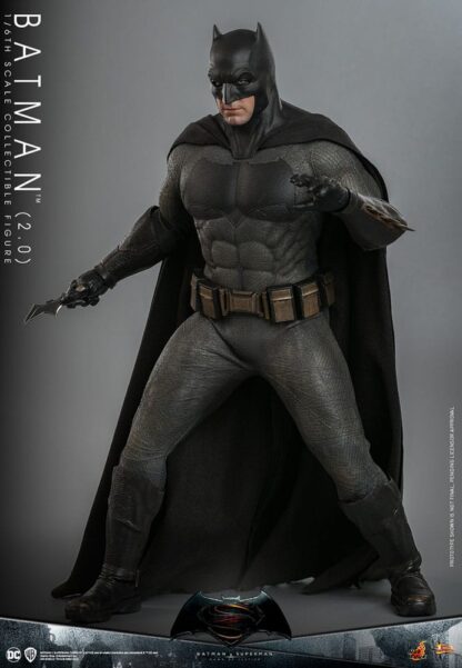 Batman v Superman: Dawn of Justice Movie Masterpiece Actionfigur 1/6 Batman 2.0 32 cm – Bild 3
