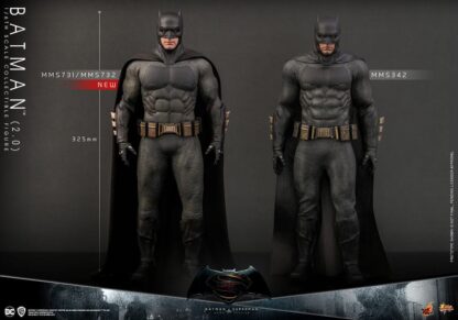 Batman v Superman: Dawn of Justice Movie Masterpiece Actionfigur 1/6 Batman 2.0 32 cm – Bild 18