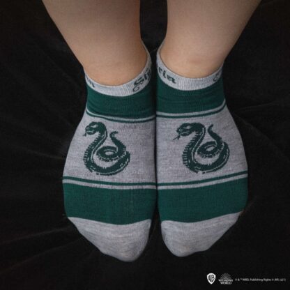 Harry Potter Knöchelsocken 3er-Pack Slytherin – Bild 3