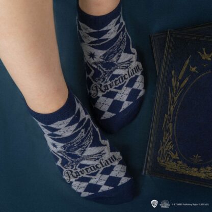 Harry Potter Knöchelsocken 3er-Pack Ravenclaw – Bild 3