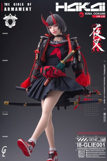 Original Character i8Toys x Gharliera Actionfigur 1/6 The Girls of Armament Kina Ookami 28 cm – Bild 8