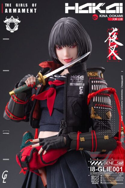 Original Character i8Toys x Gharliera Actionfigur 1/6 The Girls of Armament Kina Ookami 28 cm – Bild 12
