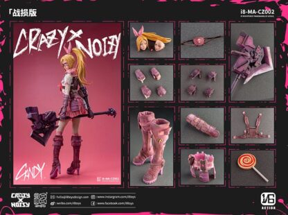 Mentality Agency Serie Actionfigur 1/6 Candy Battle Damaged Ver. 28 cm – Bild 8