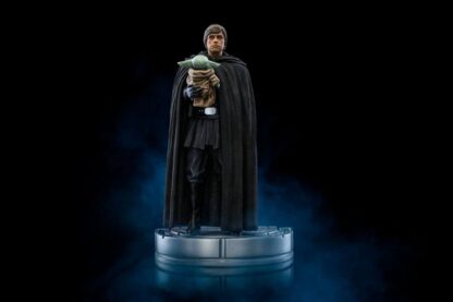 Star Wars The Mandalorian Art Scale Statue 1/10 Luke Skywalker und Grogu 21 cm – Bild 3