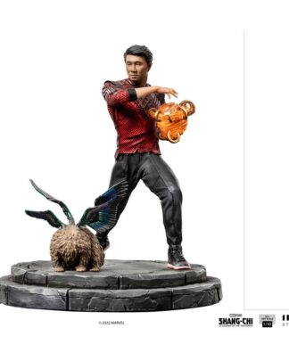 Shang-Chi and the Legend of the Ten Rings BDS Art Scale Statue 1/10 Shang-Chi & Morris 19 cm