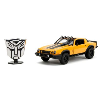 Transformers Diecast Modell 1/24 1977 Chevy Camaro T7 Bumblebee