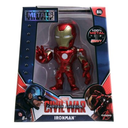 Marvel Diecast Minifigur Iron-Man 10 cm – Bild 9