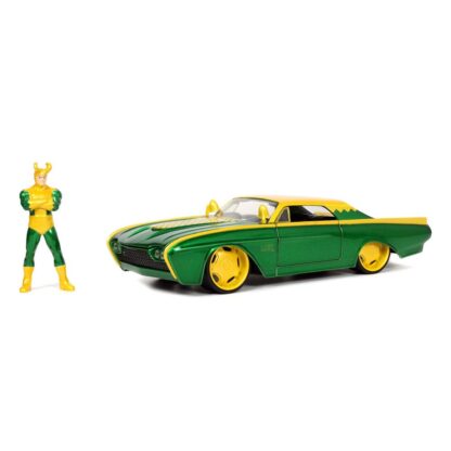 Marvel Diecast Modell 1/24 Ford Thunderbird Loki – Bild 14