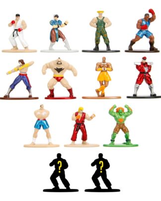 Street Fighter Nano Metalfigs Diecast Minifiguren Display 6 cm (24)