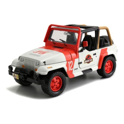 Jurassic World Diecast Modell 1/24 1992 Jeep Wrangler