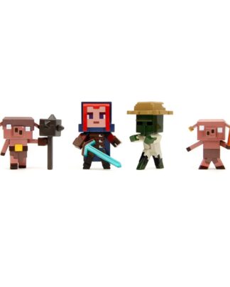 Minecraft Nano Metalfigs Diecast Minifiguren 6 cm Wave 2 Sortiment (12)