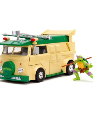 Teenage Mutant Ninja Turtles Diecast Modell 1/24 Donatello & Party Wagon