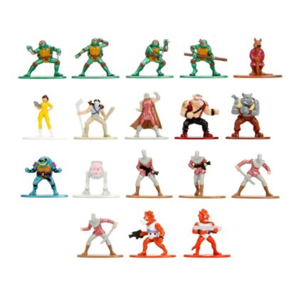 Teenage Mutant Ninja Turtles Nano Metalfigs Diecast Minifiguren 18-er Pack Wave 2 4 cm