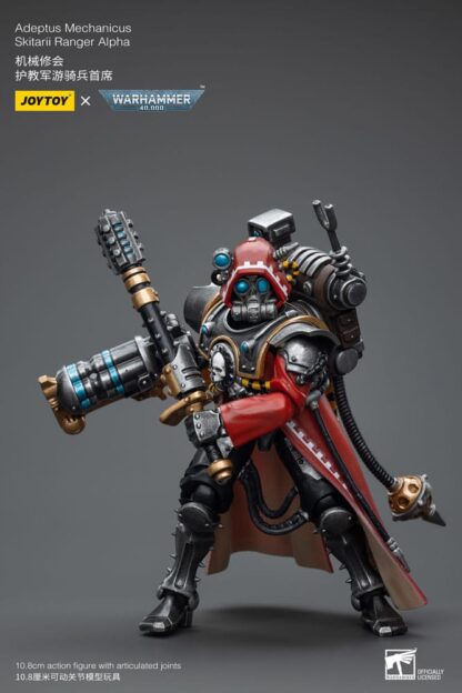 Warhammer 40k Actionfigur 1/18 Adeptus Mechanicus Skitarii Ranger Alpha – Bild 5