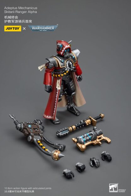 Warhammer 40k Actionfigur 1/18 Adeptus Mechanicus Skitarii Ranger Alpha – Bild 7
