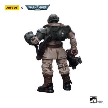 Warhammer 40k Actionfigur 1/18 Astra Militarum Cadian Command Squad Veteran Sergeant with Power Fist 12 cm – Bild 2