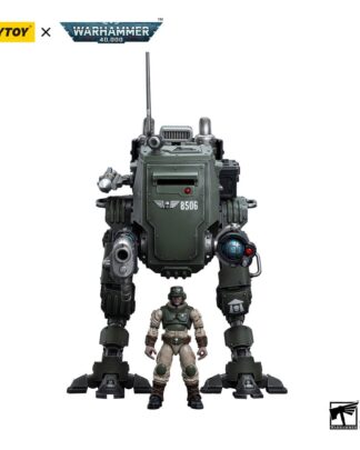 Warhammer 40k Actionfigur 1/18 Astra Militarum Cadian Armoured Sentinel 12 cm