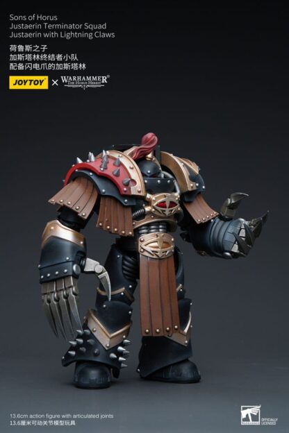 Warhammer The Horus Heresy Actionfigur 1/18 Sons of Horus Justaerin Terminator Squad Justaerin with Lightning Claws 12 cm – Bild 2