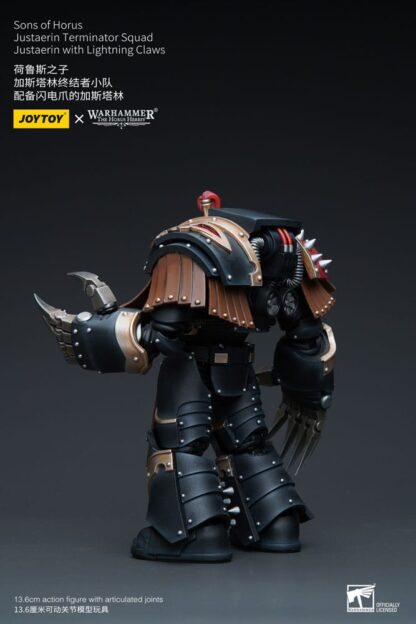 Warhammer The Horus Heresy Actionfigur 1/18 Sons of Horus Justaerin Terminator Squad Justaerin with Lightning Claws 12 cm – Bild 3