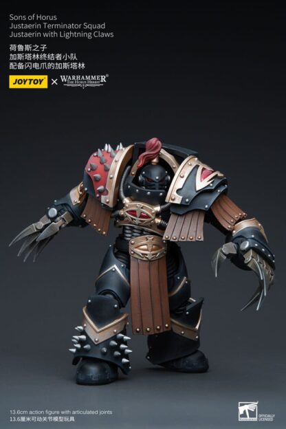 Warhammer The Horus Heresy Actionfigur 1/18 Sons of Horus Justaerin Terminator Squad Justaerin with Lightning Claws 12 cm – Bild 4