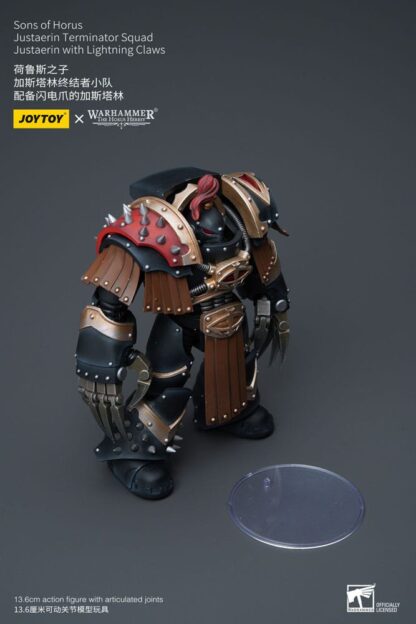 Warhammer The Horus Heresy Actionfigur 1/18 Sons of Horus Justaerin Terminator Squad Justaerin with Lightning Claws 12 cm – Bild 8