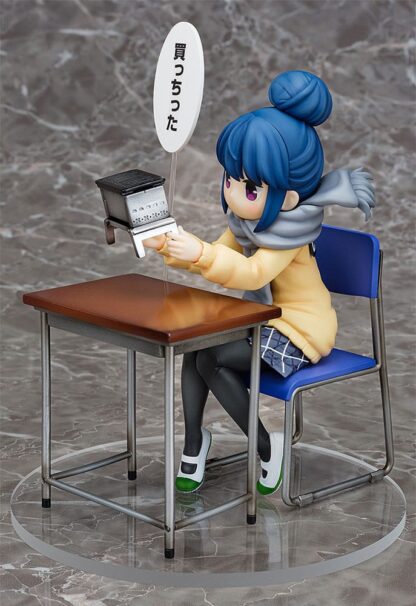 Laid-Back Camp PVC Statue 1/7 Rin Shima: Look What I Bought Ver. 14 cm – Bild 3