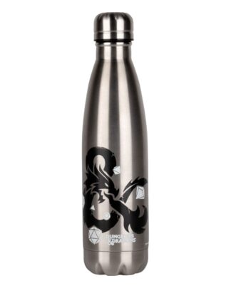 Dungeons & Dragons Thermosflasche Logo Silver