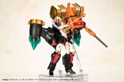 The King of Braves GaoGaiGar Cross Frame Girl Plastic Model Kit Goldymark & Stealth Gao II Set 12 cm – Bild 17