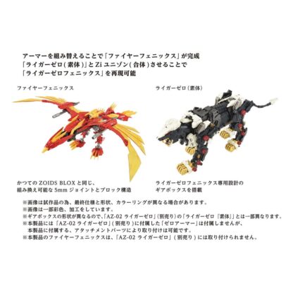 Zoids Plastic Model Kit 1/72 AZ-06 Liger Zero Phoenix – Bild 10