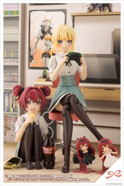 Sousai Shojo Teien Plastic Model Kit 1/10 Emma Koishikawa (St. Iris Gakuen Girls' High School Summer Clothes) Dreaming Style Wonderland Princess 14 cm – Bild 19