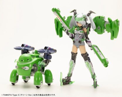 Maruttoys Plastic Model Kit 1/12 Tamotu Type-S (Green Ver.) 9 cm – Bild 12