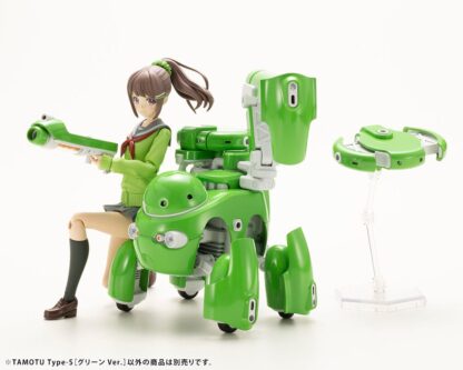 Maruttoys Plastic Model Kit 1/12 Tamotu Type-S (Green Ver.) 9 cm – Bild 13