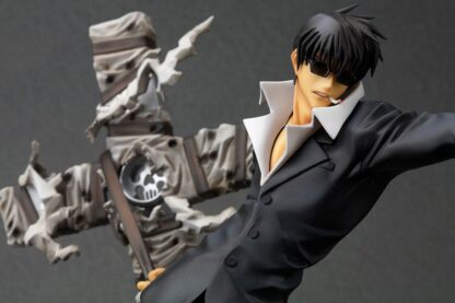 Trigun Badlands Rumble ARTFX J Statue 1/8 Nicholas D. Wolfwood Renewal Package Version 20 cm – Bild 7