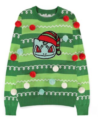 Pokemon Sweatshirt Christmas Jumper Bulbasaur