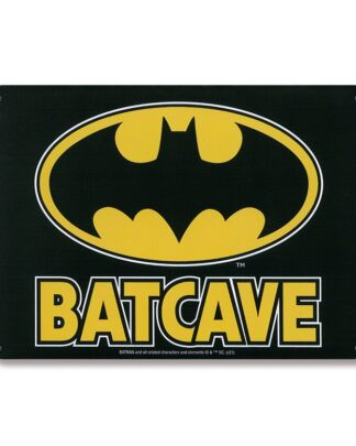 DC Comics Blechschild Batcave 15 x 21 cm