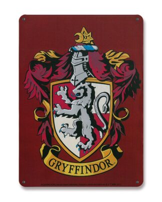 Harry Potter Blechschild Gryffindor 15 x 21 cm