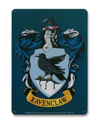 Harry Potter Blechschild Ravenclaw 15 x 21 cm