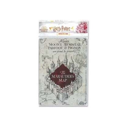 Harry Potter Blechschild Marauders Map 15 x 21 cm – Bild 2