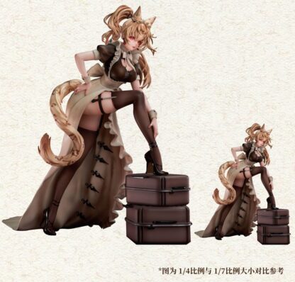 Original Character PVC Statue 1/4 Battle Maid Different Species Leopard Cat Maria 40 cm – Bild 11