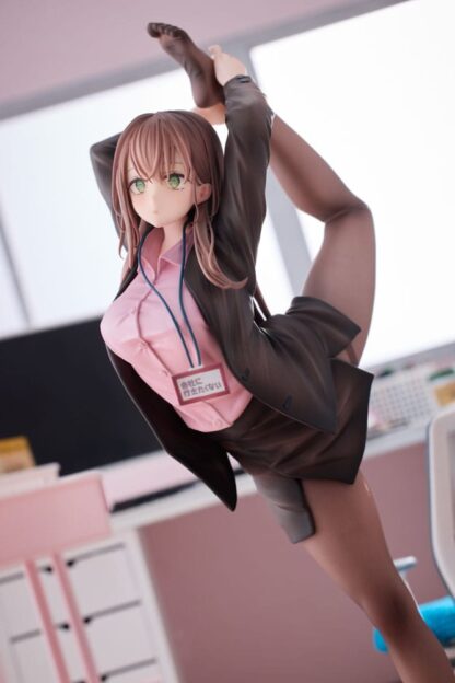 Original Character PVC Statue 1/6 OL-chan Who Doesn't Want to Go to Work Pink Ver. Deluxe Edition 26 cm – Bild 6