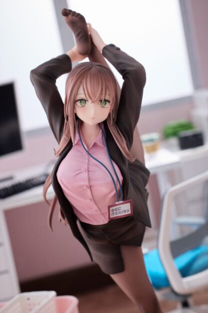 Original Character PVC Statue 1/6 OL-chan Who Doesn't Want to Go to Work Pink Ver. Deluxe Edition 26 cm – Bild 7